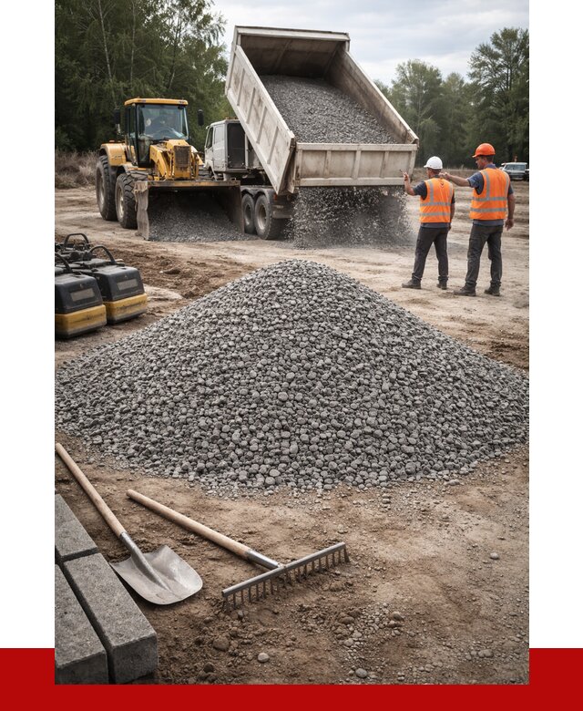 Гравийный щебень купить в Новом Уренгое от 2288 р. ПРОНЕРУДНвг