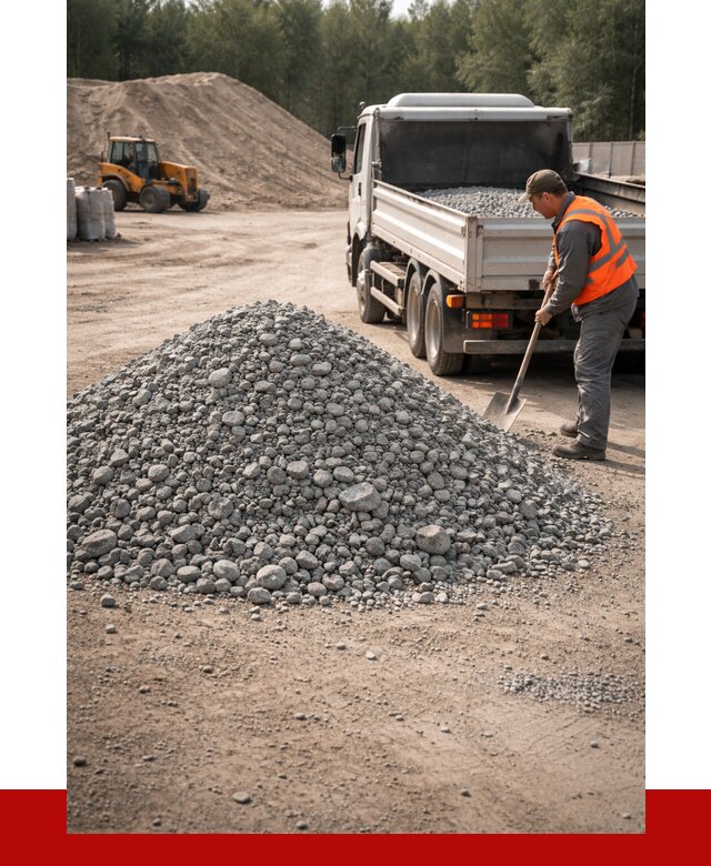 Гравийный щебень фракция 5-10 в Новом Уренгое от 2288 р. | ПРОНЕРУДНвг