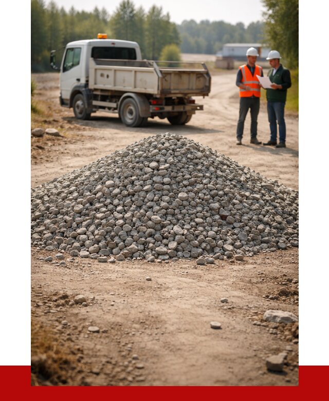 Гравийный щебень фракция 20-40 в Новом Уренгое от 1248 р. | ПРОНЕРУДНвг