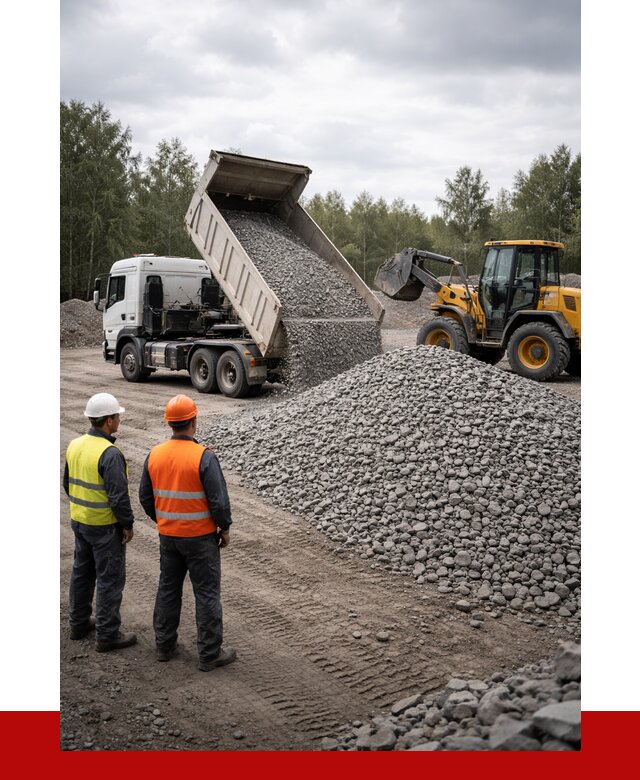 Гравийный щебень фракция 40-70 в Новом Уренгое от 9878р | ПРОНЕРУДНвг