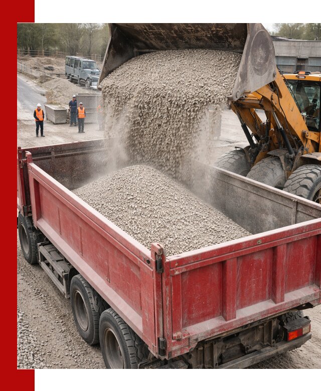 Купить известняковый щебень фракции 0-5 с доставкой в Новом Уренгое