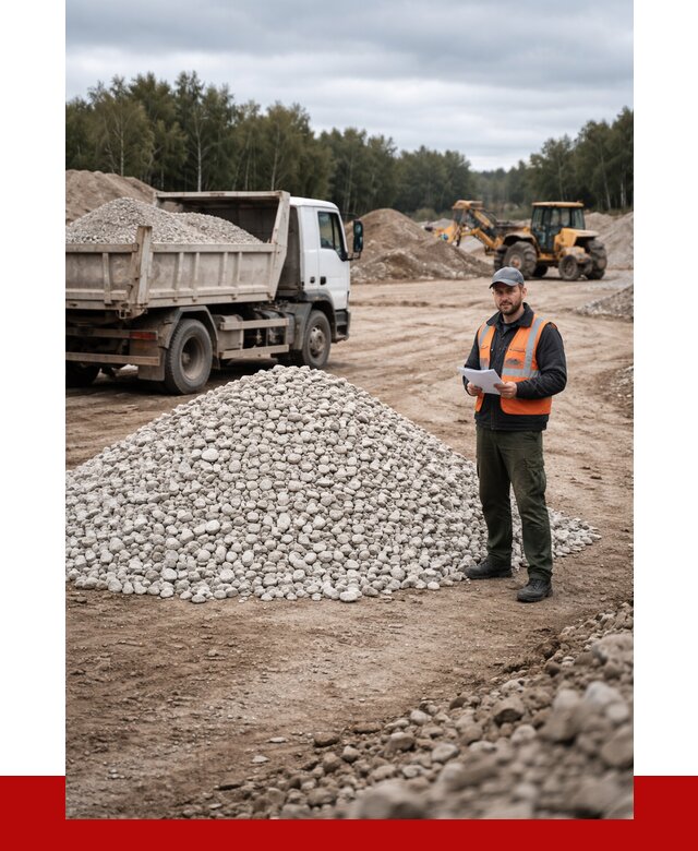 Доломитовый щебень в Новом Уренгое купить от 2288 р., ПРОНЕРУДНвг