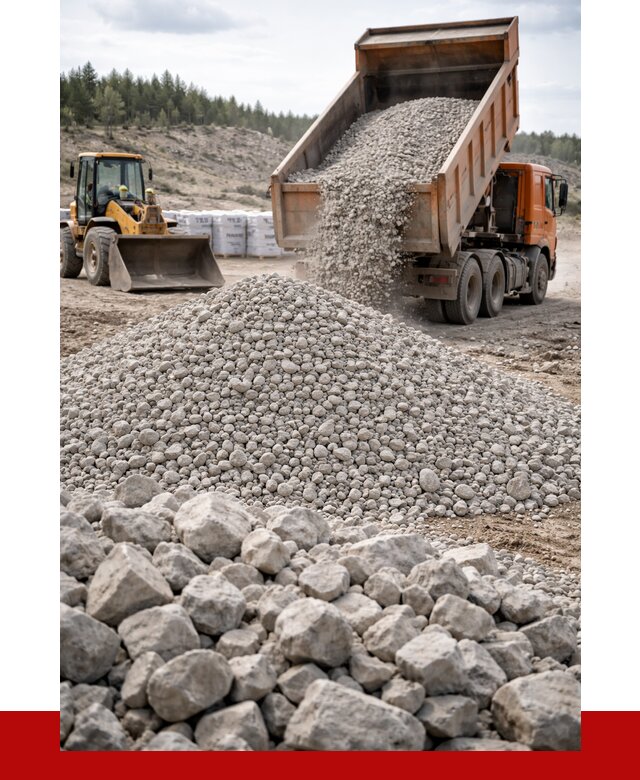 Доломитовый щебень фр. 20-40 в Новом Уренгое от 4367 р. | ПРОНЕРУДНвг