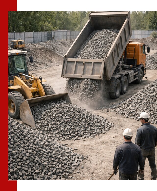 Шлаковый щебень фракция 20-40 доставка и продажа в Новом Уренгое