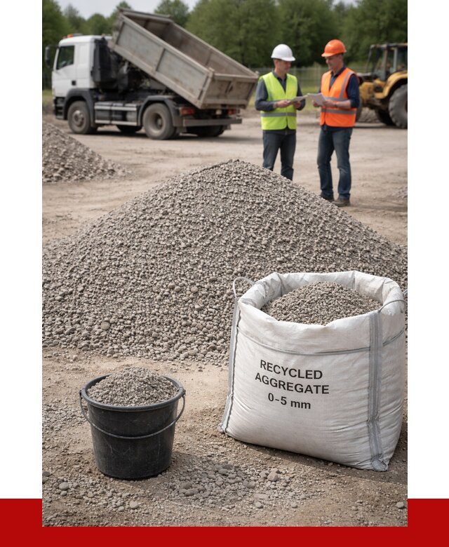 Вторичный щебень фракция 0-5 в Новом Уренгое от 1664 р. ПРОНЕРУДНвг