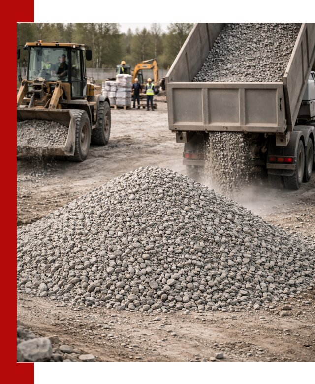 Вторичный щебень фракции 5-20 в Новом Уренгое — доставка и продажа крупнотоннажно