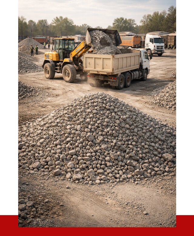 Вторичный щебень фракция 40-70 в Новом Уренгое от 1809 р, ПРОНЕРУДНвг