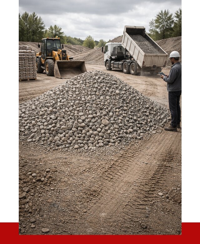 Купить бетонный щебень в Новом Уренгое, от 3327 р. ПРОНЕРУДНвг