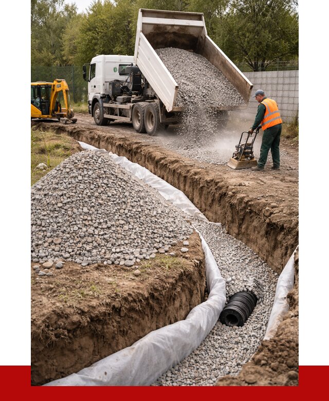 Щебень для дренажа в Новом Уренгое от 1924 р., ПРОНЕРУДНвг доставка
