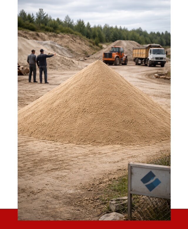 Карьерный песок навалом в Новом Уренгое от 1872 р. | ПРОНЕРУДНвг