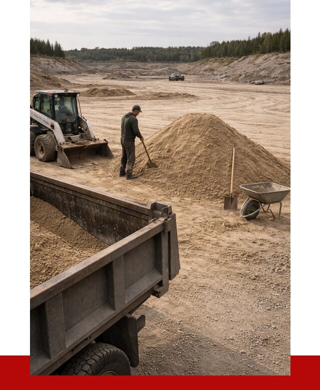 Карьерный песок среднезернистый в Новом Уренгое, от 2288 р. ПРОНЕРУДНвг