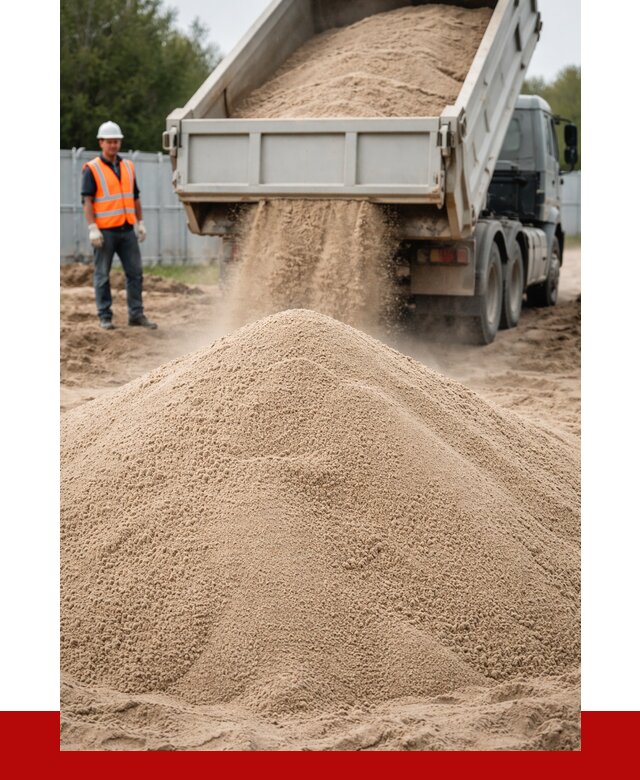 Купить сеяный песок с доставкой в Новом Уренгое от 2288 р ПРОНЕРУДНвг