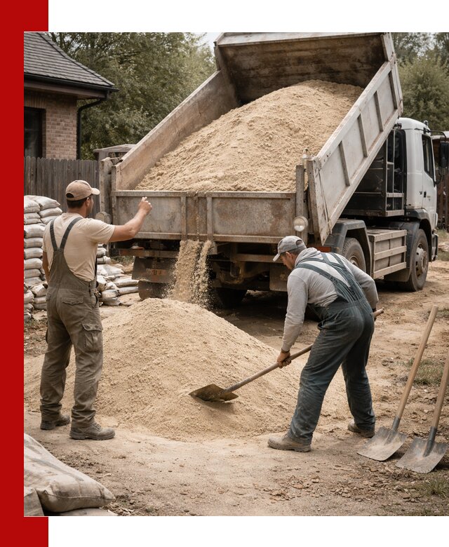 Песок для штукатурки с доставкой в Новом Уренгое качественный и чистый