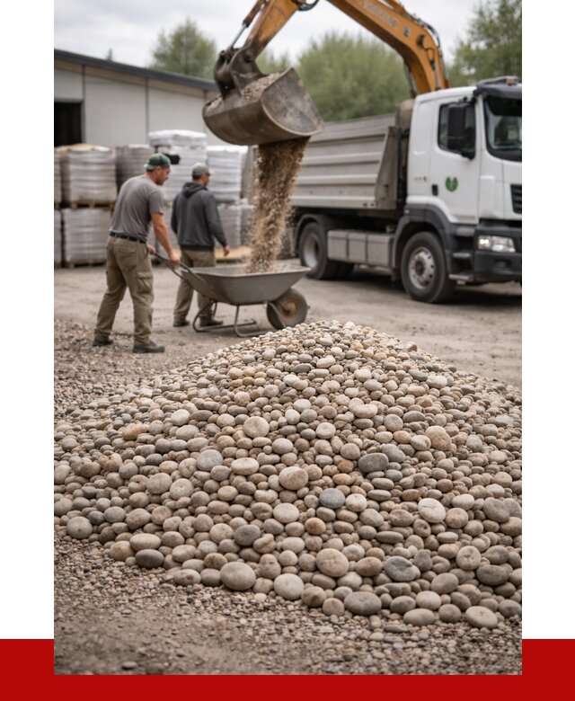 Галька декоративная в Новом Уренгое от 3327 р. за куб | ПРОНЕРУДНвг