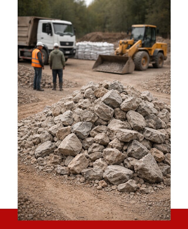 Купить бутовый камень с доставкой в Новом Уренгое от 2392 р. | ПРОНЕРУДНвг