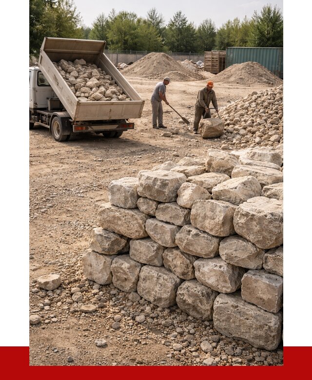 Бутовый камень известняковый в Новом Уренгое от 4367 р. | ПРОНЕРУДНвг