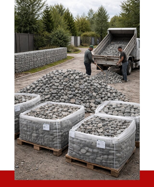 Камень для габионов в Новом Уренгое от 4367 р. за куб | ПРОНЕРУДНвг