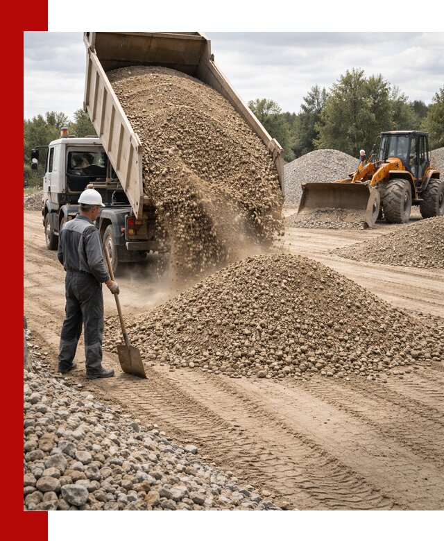 Доставка щпс С3 в Новом Уренгое самосвалами и бортовыми грузовиками
