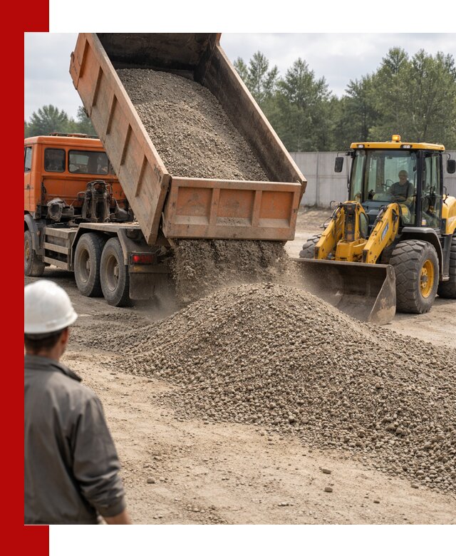 Доставка щпс С8 самосвалами в Новом Уренгое от производителя