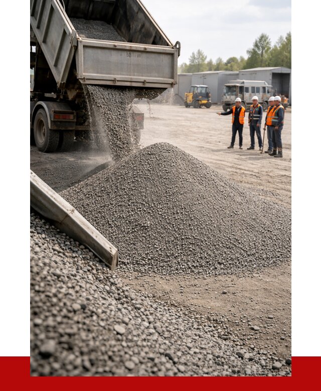 Гравийный отсев 0-5 в Новом Уренгое от 1248 р. с доставкой | ПРОНЕРУДНвг