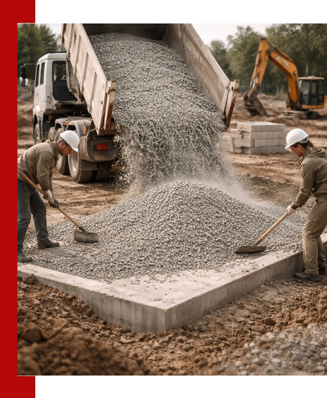 Доставка и продажа отсева для бетона в Новом Уренгое