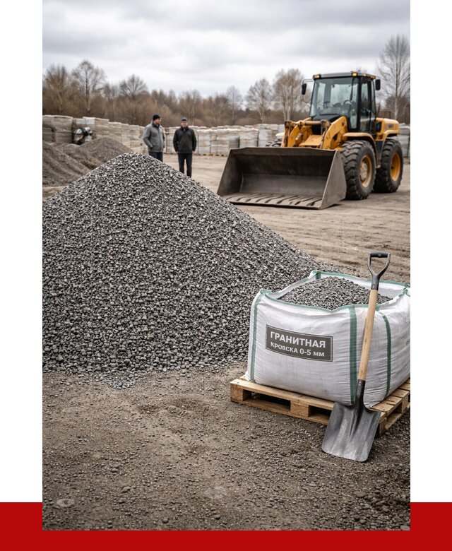 Купить гранитную крошку в Новом Уренгое от 4991 р. с доставкой | ПРОНЕРУДНвг