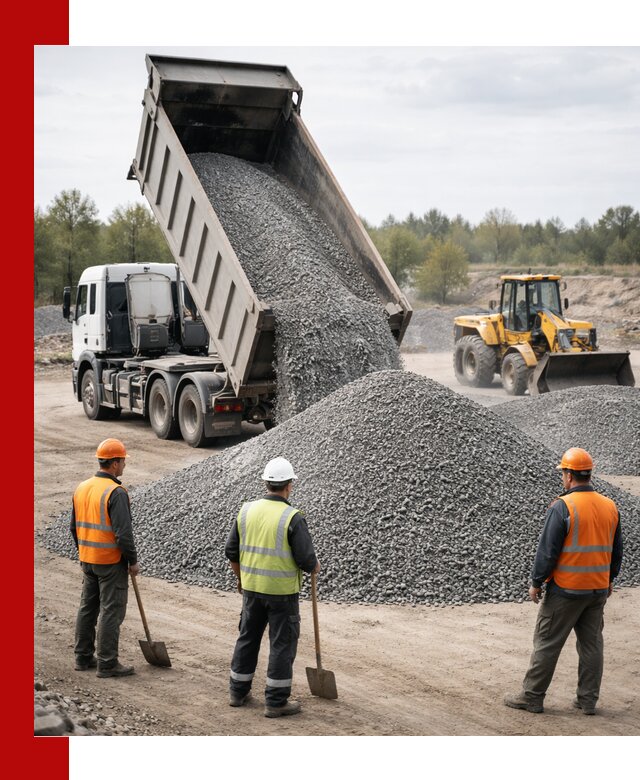 Доставка и продажа гранитной крошки в Новом Уренгое