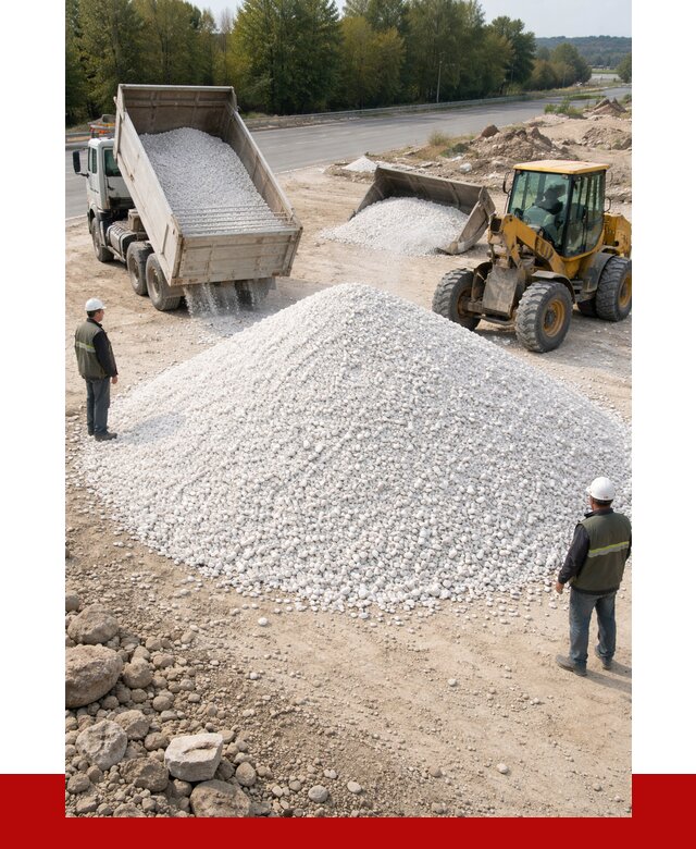 Белая мраморная крошка в Новом Уренгое от 4367 р. с доставкой | ПРОНЕРУДНвг