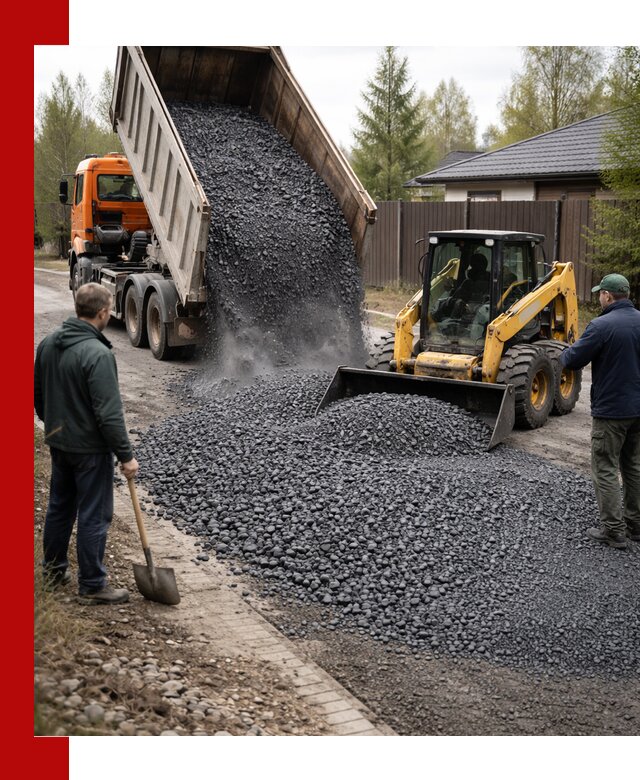 Крошка габбро с доставкой в Новом Уренгое для строительных работ