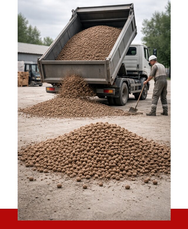 Керамзит с доставкой в Новом Уренгое от 4367 р. за м3 | ПРОНЕРУДНвг
