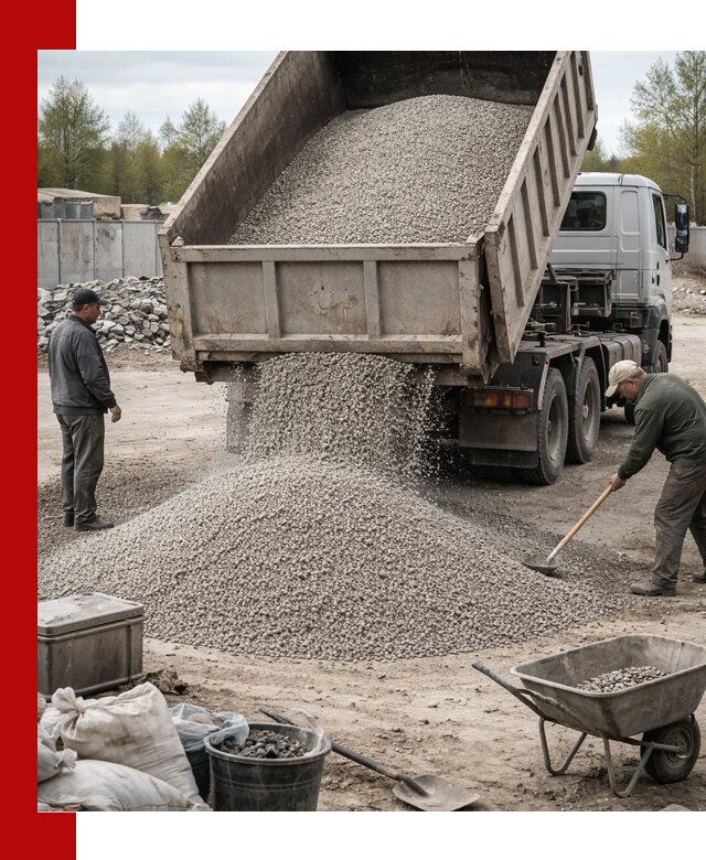 Керамзит фракция 0-5: доставка и продажа в Новом Уренгое