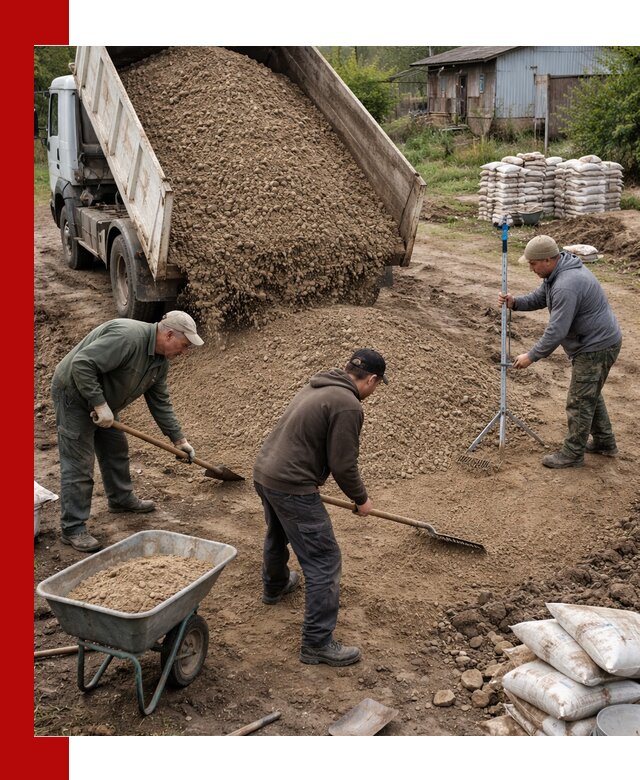 Керамзитовый песок с доставкой в Новом Уренгое оптом и в розницу