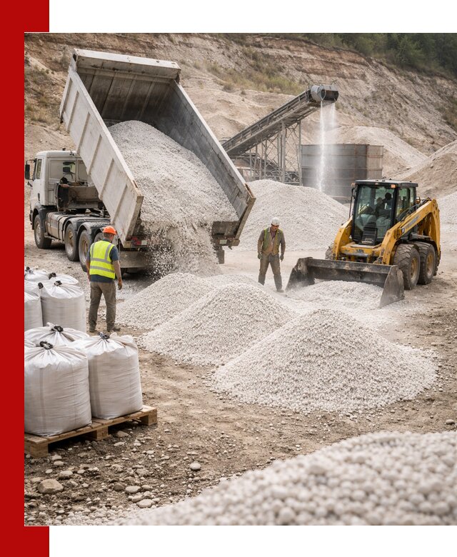 Доставка перлита в Новом Уренгое для тепло-, звуко- и гидроизоляции