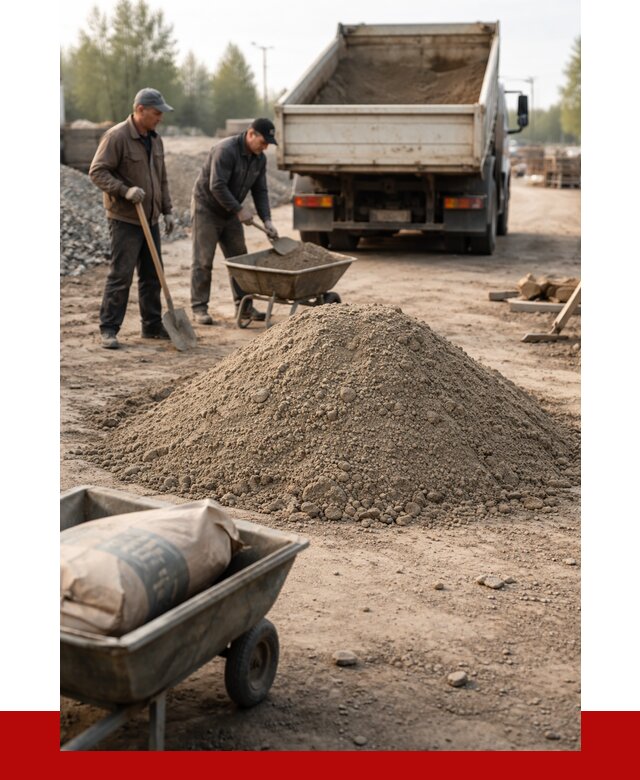 Цементно-песчаная смесь М150 в Новом Уренгое от 4887 р. | ПРОНЕРУДНвг
