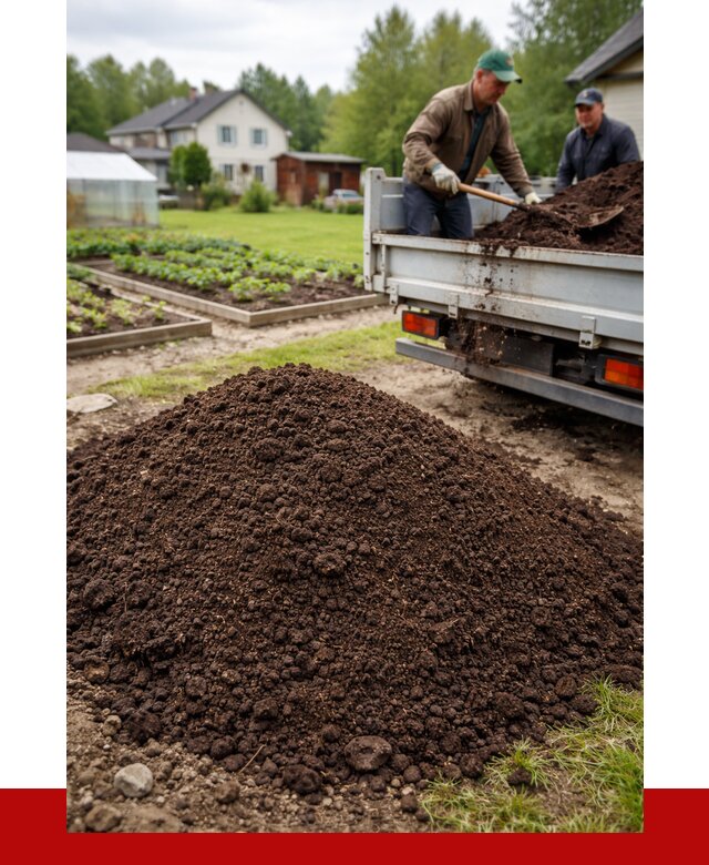 Плодородный грунт в Новом Уренгое с доставкой от 4367 р. | ПРОНЕРУДНвг