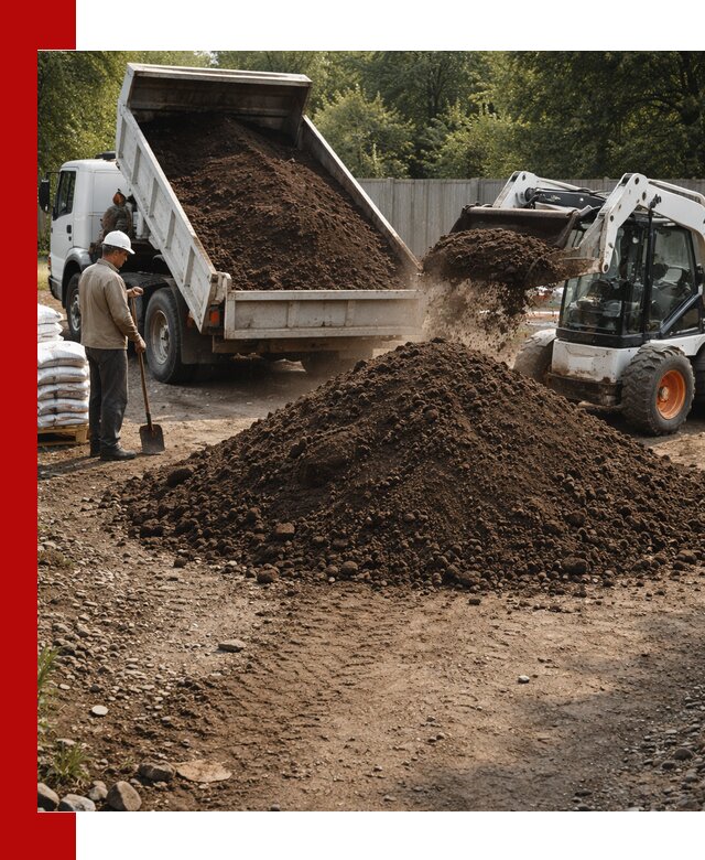 Доставка растительного грунта в Новом Уренгое от производителя оптом и в розницу