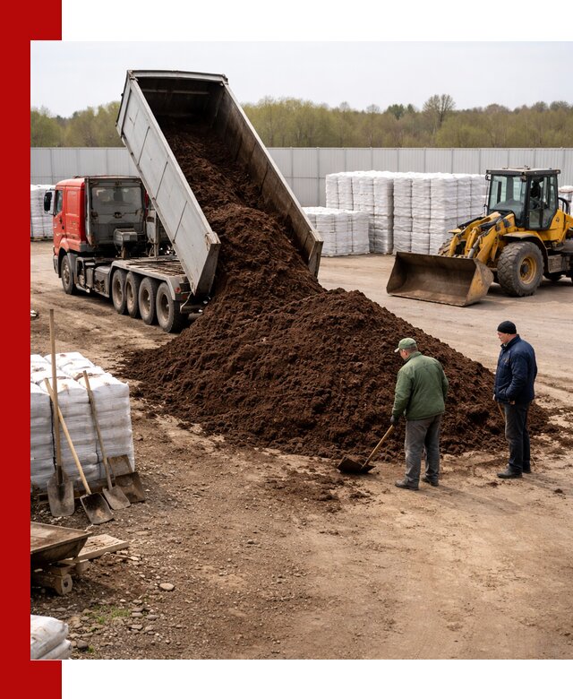 Доставка торфяных смесей оптом и в розницу в Новом Уренгое
