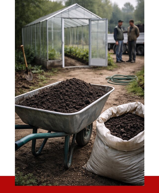 Чернозем для теплицы в Новом Уренгое с доставкой от 1560 р. | ПРОНЕРУДНвг