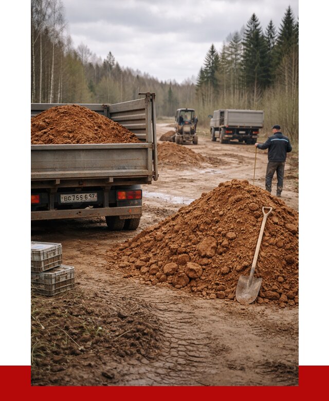 Глина и суглинки в Новом Уренгое от 4679 р. за куб | ПРОНЕРУДНвг
