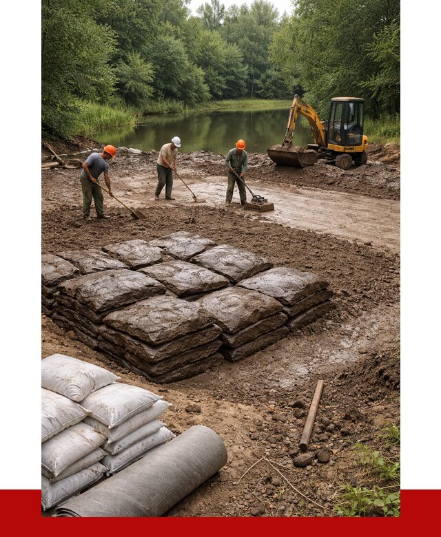 Купить глину для пруда в Новом Уренгое от 4679 р. с доставкой | ПРОНЕРУДНвг