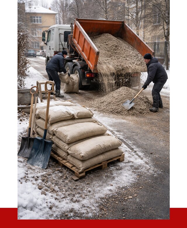 Противогололедные материалы оптом в Новом Уренгое от 4367 р. | ПРОНЕРУДНвг