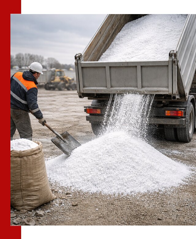 Поставка хлористого натрия оптом и в розницу в Новом Уренгое