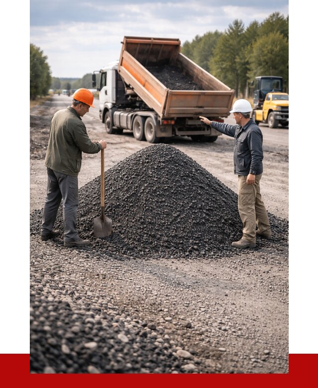 Купить асфальтовую крошку для дорог в Новом Уренгое от 4367 р. | ПРОНЕРУДНвг