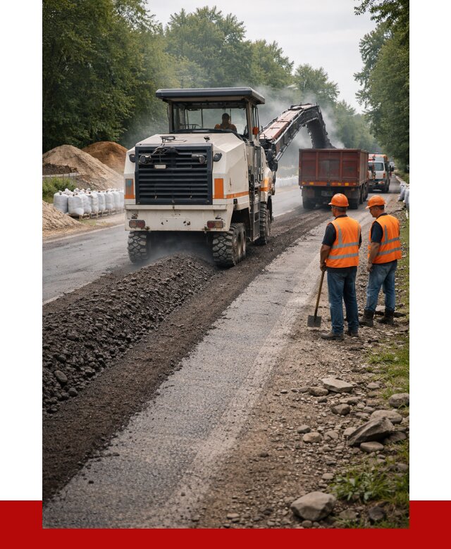 Фрезерованный асфальт в Новом Уренгое от 2288 р./куб. | ПРОНЕРУДНвг
