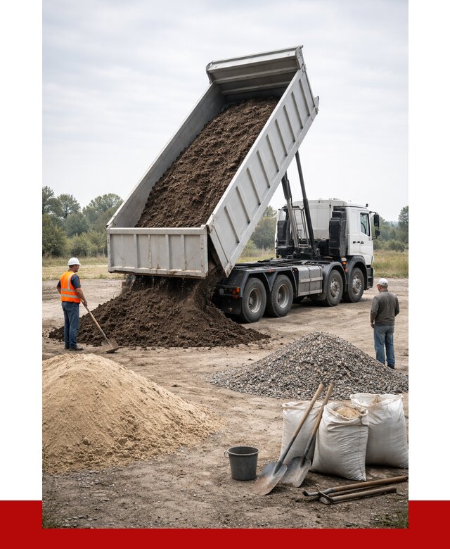 Доставка самосвалом 30 кубов в Новом Уренгое от 8838 р. | ПРОНЕРУДНвг