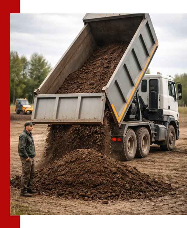 Аренда самосвала с водителем в Новом Уренгое для сыпучих грузов и навоза