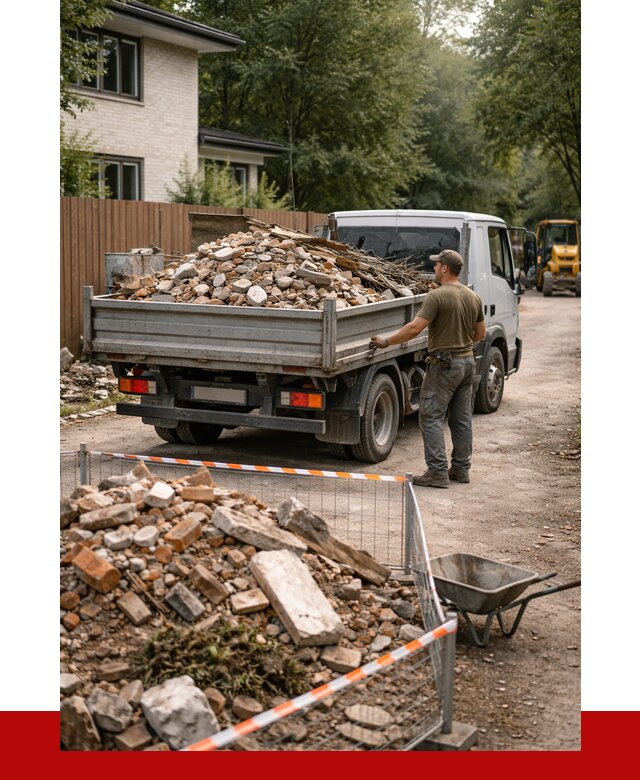 Вывоз строительного мусора с погрузкой в Новом Уренгое от 7799 р | ПРОНЕРУДНвг