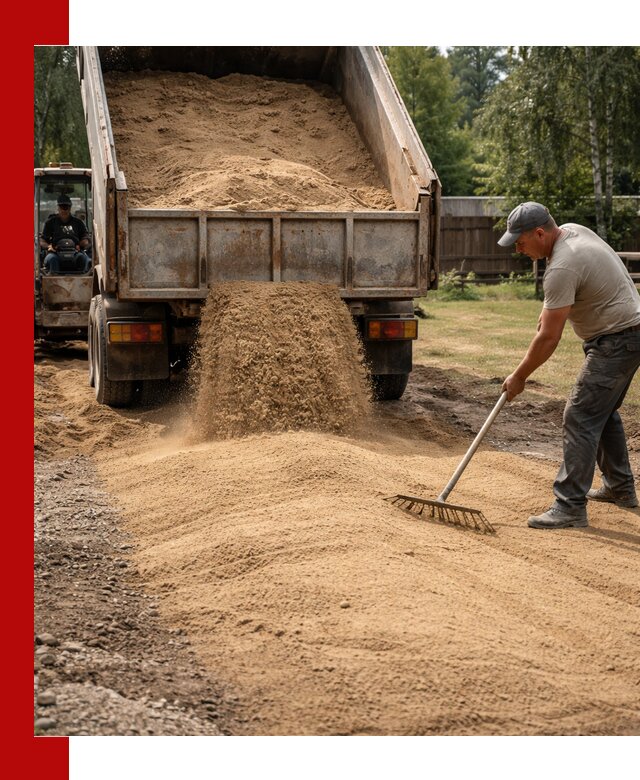 Отсыпка участка песком в Новом Уренгое быстро и качественно