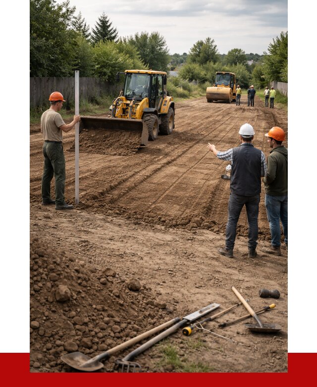 Планировка участка грунтом в Новом Уренгое от 4679 р ПРОНЕРУДНвг