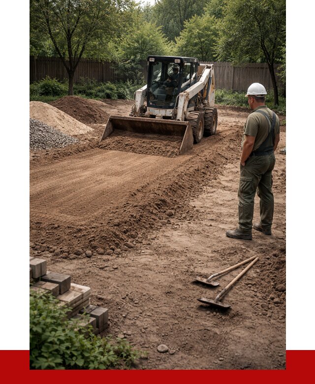 Выравнивание участка под ключ в Новом Уренгое от 3639 р. | ПРОНЕРУДНвг
